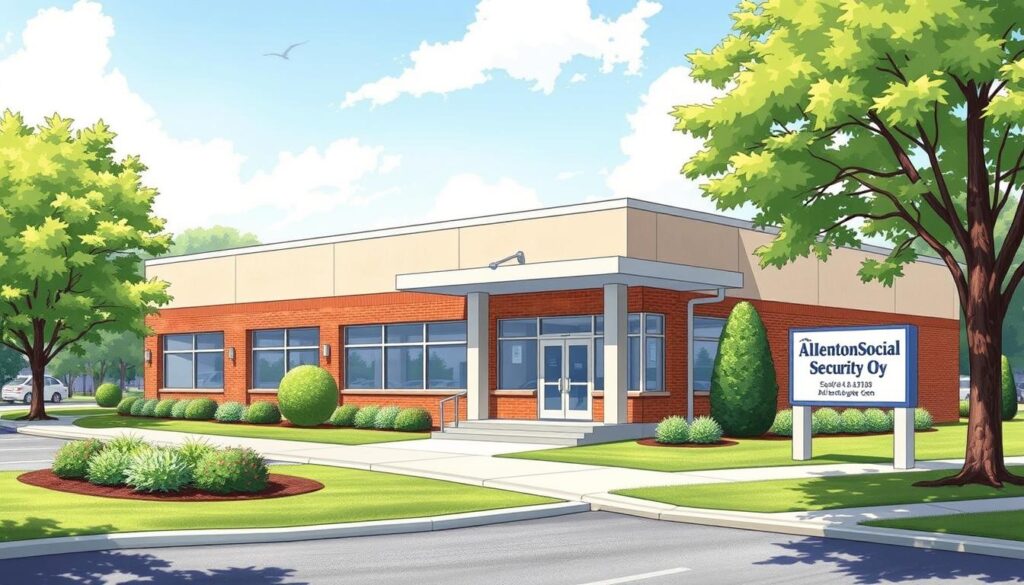 Image of the Allentown Social Security Office
